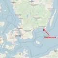 Karlskrona liegt im Süden Schwedens, knapp 600 km / 6 Autostunden oder 7 Bahnstunden von Flensburg entfernt.